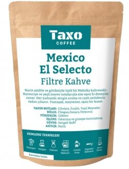 Taxo Coffee Mexico El Selecto Kağıt Filtre Kahve 200 gr Kahve kullananlar yorumlar